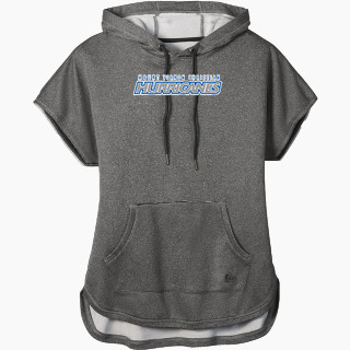 New Era Women's Performance Terry Short Sleeve Hoodie
