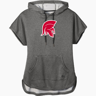 New Era Women's Performance Terry Short Sleeve Hoodie