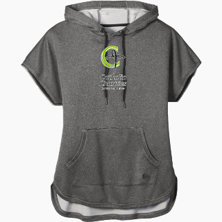 New Era Women's Performance Terry Short Sleeve Hoodie