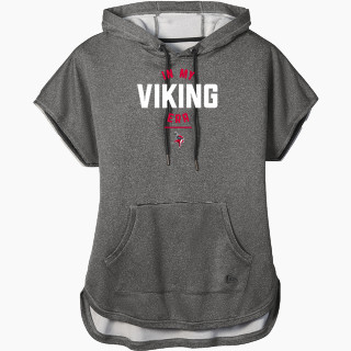 New Era Women's Performance Terry Short Sleeve Hoodie