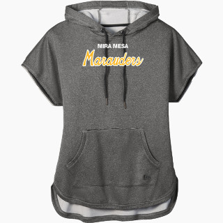 New Era Women's Performance Terry Short Sleeve Hoodie
