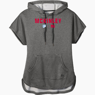 New Era Women's Performance Terry Short Sleeve Hoodie