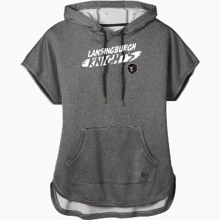 New Era Women's Performance Terry Short Sleeve Hoodie