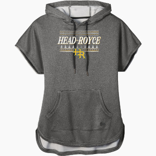 New Era Women's Performance Terry Short Sleeve Hoodie
