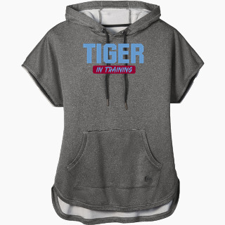 New Era Women's Performance Terry Short Sleeve Hoodie