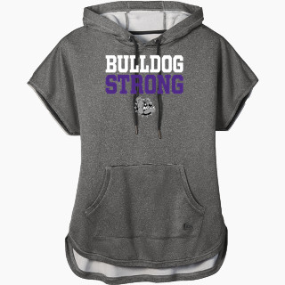 New Era Women's Performance Terry Short Sleeve Hoodie