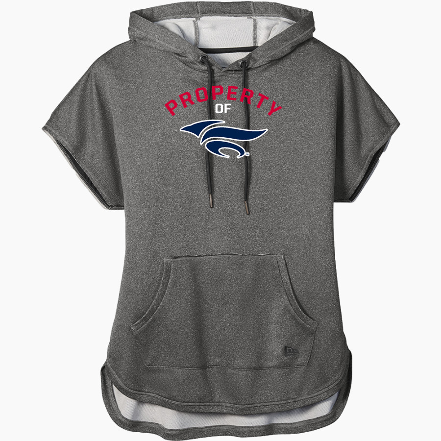 Runbirds Baseball Runbirds Baseball <span class="pdp-name-mascot">Runbirds Baseball</span> New Era Women's Performance Terry Short Sleeve Hoodie