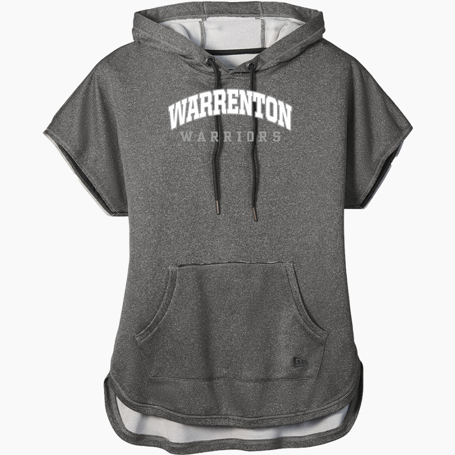 Warrenton Warriors New Era Women's Performance Terry Short Sleeve Hoodie