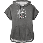 Model Secondary School for the Deaf Eagles <span class="pdp-name-mascot">Laurent Clerc Eagles</span> New Era Women's Performance Terry Short Sleeve Hoodie Front Thumbnail