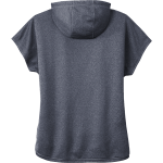 ROBERT TOOMBS CHRISTIAN ACADEMY CRUSADERS <span class="pdp-name-mascot">ROBERT TOOMBS CRUSADERS</span> New Era Women's Performance Terry Short Sleeve Hoodie Back Thumbnail