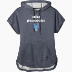Upper Iowa University Peacocks <span class="pdp-name-mascot">UIU Peacocks</span> New Era Women's Performance Terry Short Sleeve Hoodie Front Thumbnail