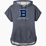 BELLARMINE PREPARATORY SCHOOL LIONS <span class="pdp-name-mascot">BELLARMINE PREPARATORY LIONS</span> New Era Women's Performance Terry Short Sleeve Hoodie Front Thumbnail