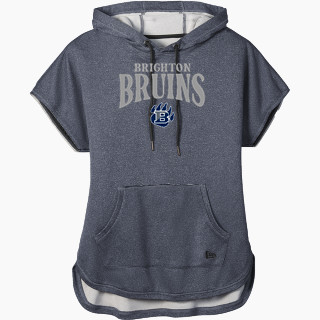 New Era Women's Performance Terry Short Sleeve Hoodie