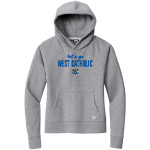 WEST PHILADELPHIA CATHOLIC HIGH SCHOOL BURRS New Era Women's Comeback Fleece Pullover Hoodie Front Thumbnail