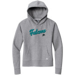 Folsom Lake Falcons New Era Women's Comeback Fleece Pullover Hoodie Front Thumbnail
