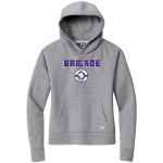 Shell Bank Brigade New Era Women's Comeback Fleece Pullover Hoodie Front Thumbnail