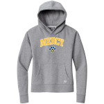 Mercy High School Tigers Online Store New Era Women's Comeback Fleece Pullover Hoodie Front Thumbnail
