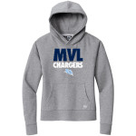 MVL Chargers <span class="pdp-name-mascot">MVL Chargers</span> New Era Women's Comeback Fleece Pullover Hoodie Front Thumbnail
