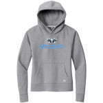 Cedar Bluffs Wildcats <span class="pdp-name-mascot">Cedar Bluffs Wildcats</span> New Era Women's Comeback Fleece Pullover Hoodie Front Thumbnail