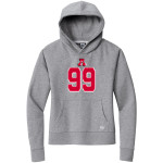 AMERICAN FORK HIGH SCHOOL CAVEMEN <span class="pdp-name-mascot">AMERICAN FORK CAVEMEN</span> New Era Women's Comeback Fleece Pullover Hoodie Front Thumbnail