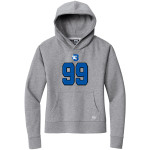BANDERA HIGH SCHOOL BULLDOGS New Era Women's Comeback Fleece Pullover Hoodie Front Thumbnail