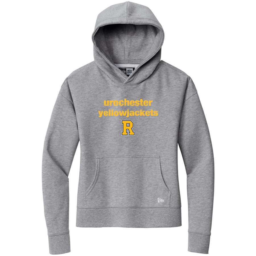 Rochester YellowJackets <span class="pdp-name-mascot">University of Rochester Athletics</span> New Era Women's Comeback Fleece Pullover Hoodie