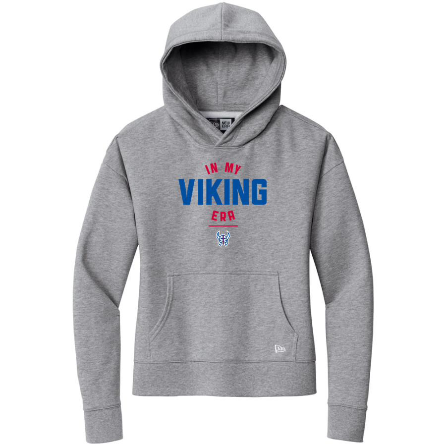 Wisconsin Lutheran Vikings New Era Women's Comeback Fleece Pullover Hoodie