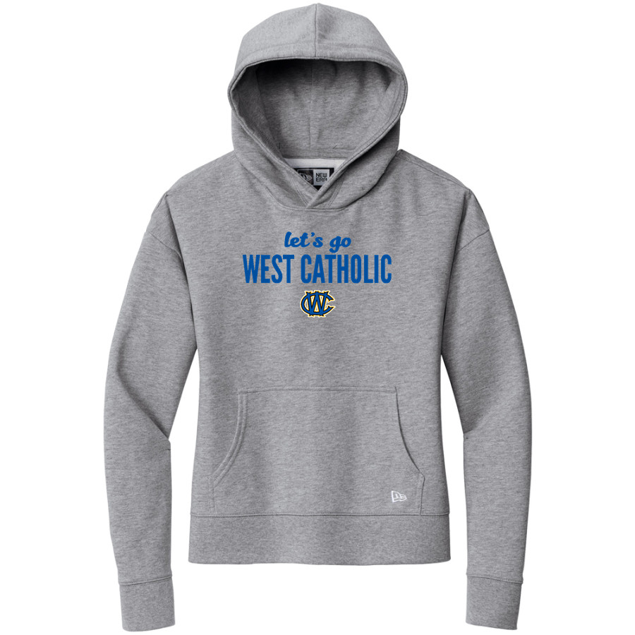 WEST PHILADELPHIA CATHOLIC HIGH SCHOOL BURRS New Era Women's Comeback Fleece Pullover Hoodie
