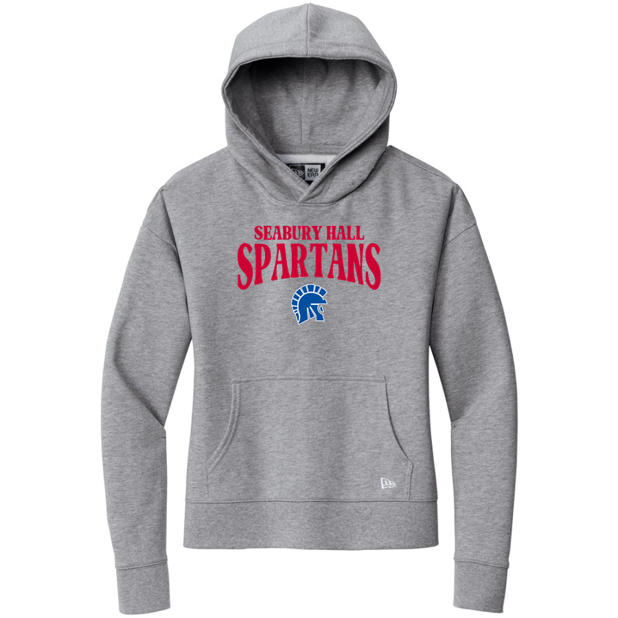 SEABURY HALL HIGH SCHOOL SPARTANS <span class="pdp-name-mascot">SEABURY HALL SPARTANS</span> New Era Women's Comeback Fleece Pullover Hoodie