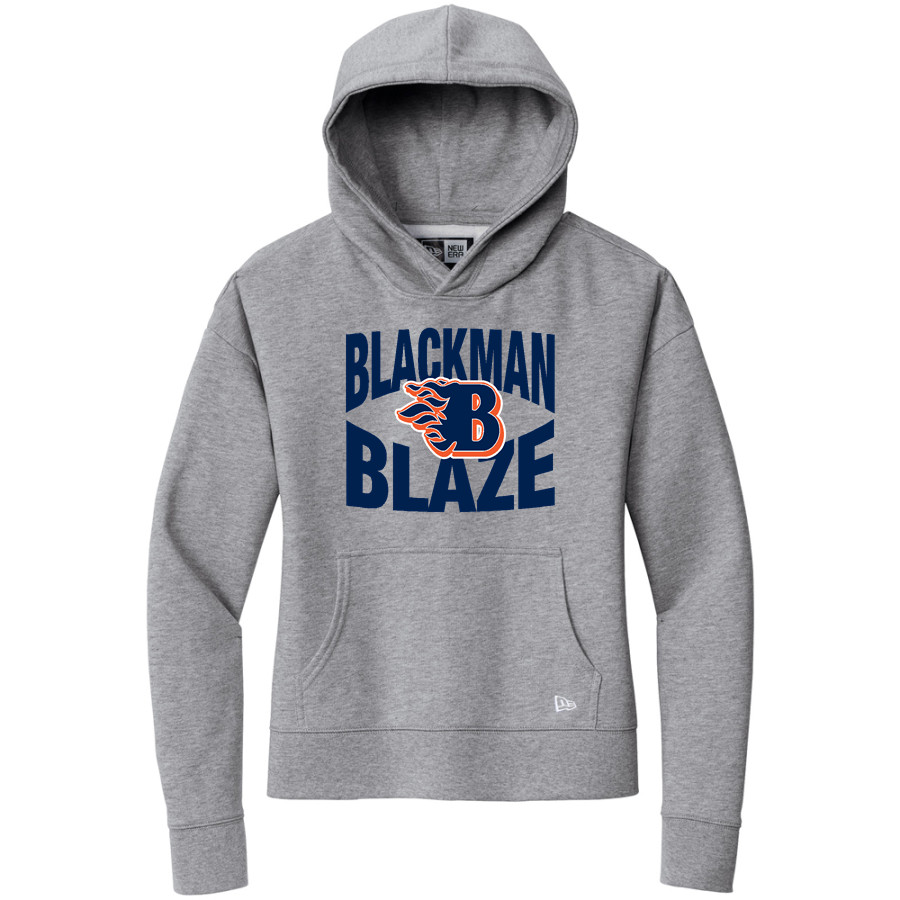 Blackman Blaze New Era Women's Comeback Fleece Pullover Hoodie