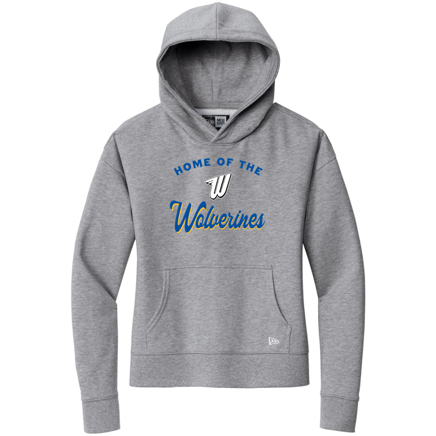WADENA DEER CREEK HIGH SCHOOL WOLVERINES New Era Women's Comeback Fleece Pullover Hoodie