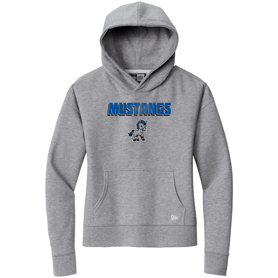 MacArthur Elementary Mustangs New Era Women's Comeback Fleece Pullover Hoodie