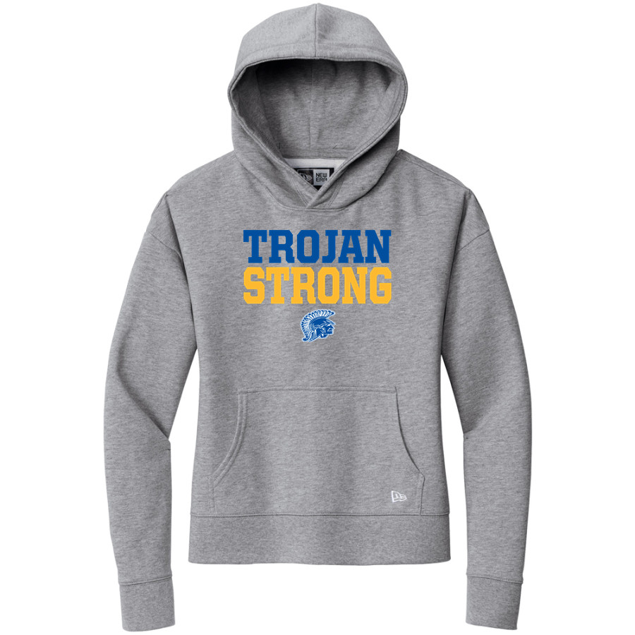 Tichenor Middle School Trojans <span class="pdp-name-mascot">Tichenor Middle School Trojans</span> New Era Women's Comeback Fleece Pullover Hoodie