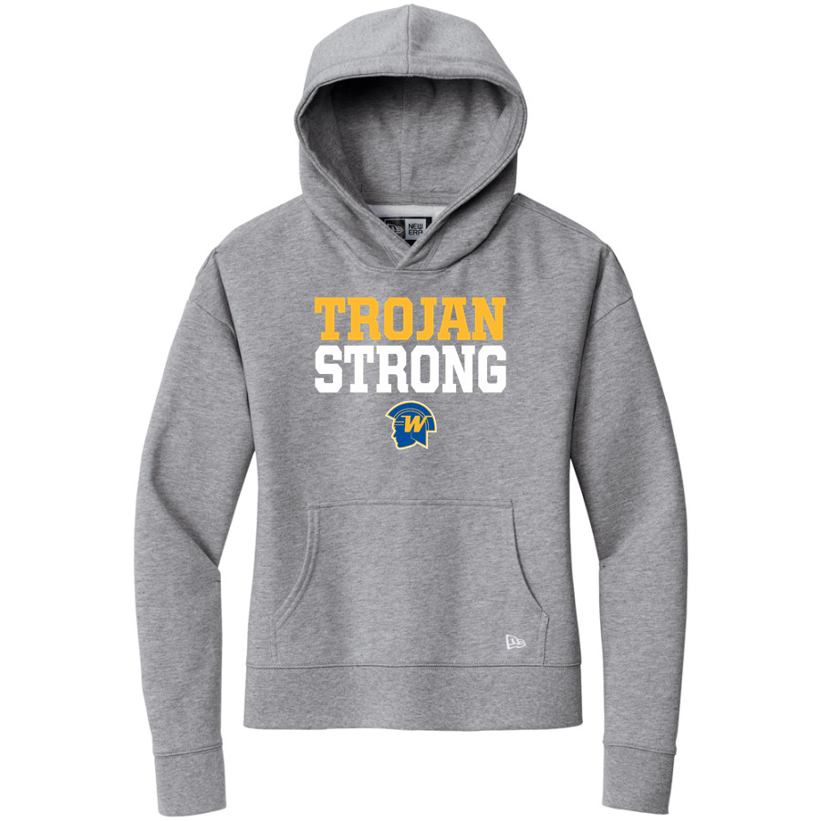 Wayzata Trojans The Official Online Store <span class="pdp-name-mascot">Wayzata Trojans</span> New Era Women's Comeback Fleece Pullover Hoodie