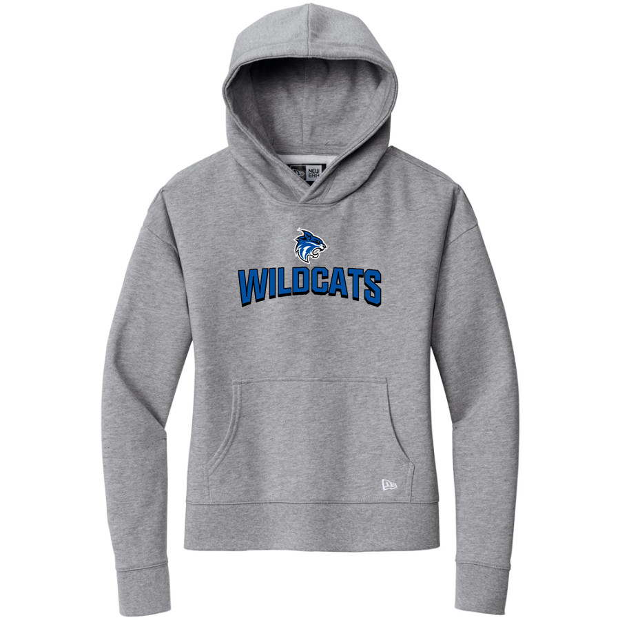 HARRISONVILLE HIGH SCHOOL WILDCATS New Era Women's Comeback Fleece Pullover Hoodie