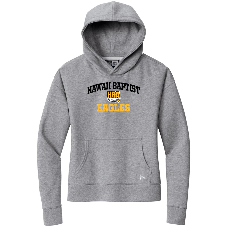 Hawaii Baptist Eagles <span class="pdp-name-mascot">HBA Eagles</span> New Era Women's Comeback Fleece Pullover Hoodie