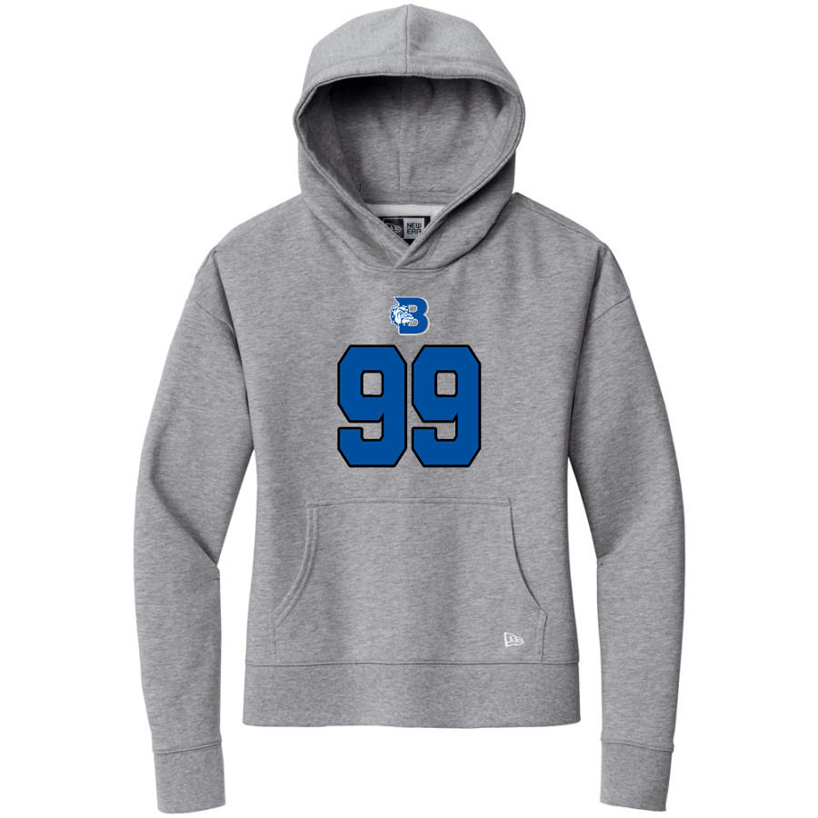 BANDERA HIGH SCHOOL BULLDOGS New Era Women's Comeback Fleece Pullover Hoodie