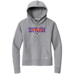 Skyline Gila River Mustangs <span class="pdp-name-mascot">Skyline Mustangs</span> New Era Women's Comeback Fleece Pullover Hoodie Front Thumbnail