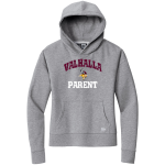 VALHALLA HIGH SCHOOL VIKINGS <span class="pdp-name-mascot">VALHALLA VIKINGS</span> New Era Women's Comeback Fleece Pullover Hoodie Front Thumbnail