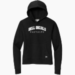 Bell Shoals Panthers <span class="pdp-name-mascot">Bell Shoals Panthers</span> New Era Women's Comeback Fleece Pullover Hoodie Front Thumbnail
