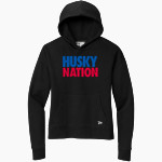 SOUTH GEORGIA INSTITUTE Huskies <span class="pdp-name-mascot">SOUTH GEORGIA INSTITUTE Huskies</span> New Era Women's Comeback Fleece Pullover Hoodie Front Thumbnail