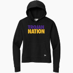 SEBEKA HIGH SCHOOL Trojans Online Store <span class="pdp-name-mascot">SEBEKA TROJANS</span> New Era Women's Comeback Fleece Pullover Hoodie Front Thumbnail