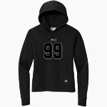 King Tech High School Online Apparel Store New Era Women's Comeback Fleece Pullover Hoodie Front Thumbnail