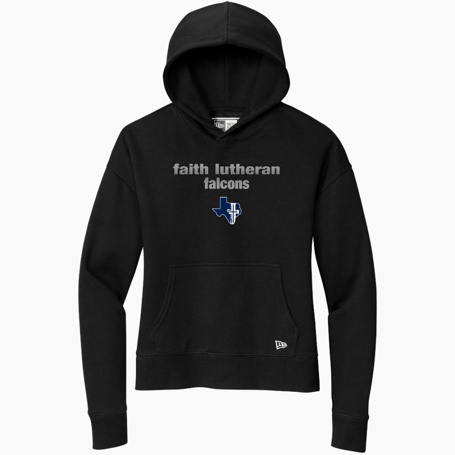 Faith Lutheran Falcons <span class="pdp-name-mascot">Faith Lutheran High School Falcons</span> New Era Women's Comeback Fleece Pullover Hoodie