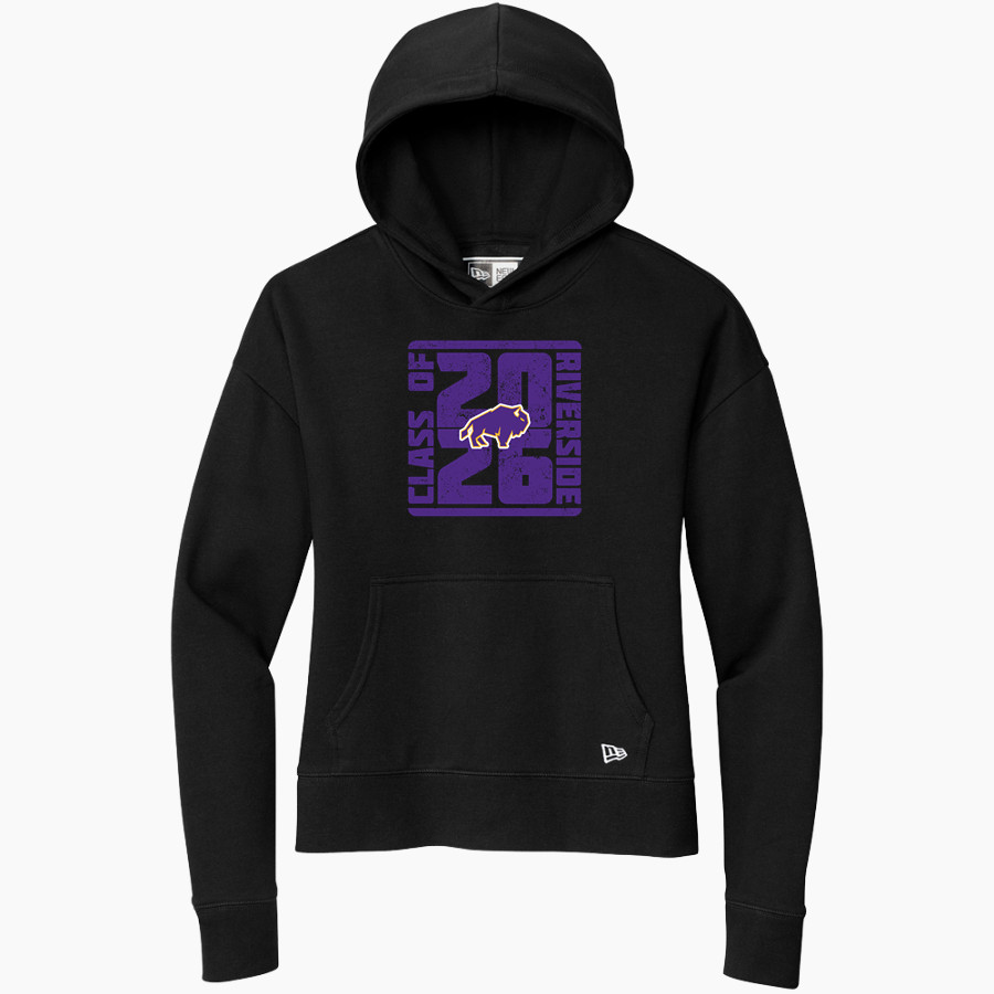 RIVERSIDE HIGH SCHOOL FRONTIERS New Era Women's Comeback Fleece Pullover Hoodie