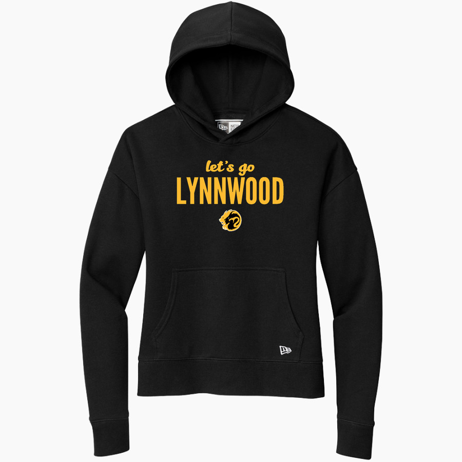 LYNNWOOD HIGH SCHOOL ROYALS <span class="pdp-name-mascot">LYNNWOOD ROYALS</span> New Era Women's Comeback Fleece Pullover Hoodie