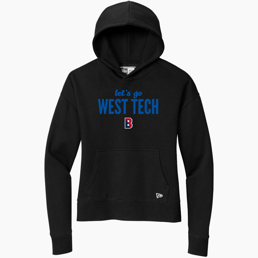 West Tech Panthers New Era Women's Comeback Fleece Pullover Hoodie
