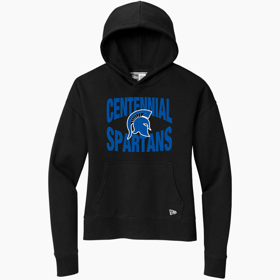 CENTENNIAL HIGH SCHOOL SPARTANS <span class="pdp-name-mascot">CENTENNIAL SPARTANS</span> New Era Women's Comeback Fleece Pullover Hoodie