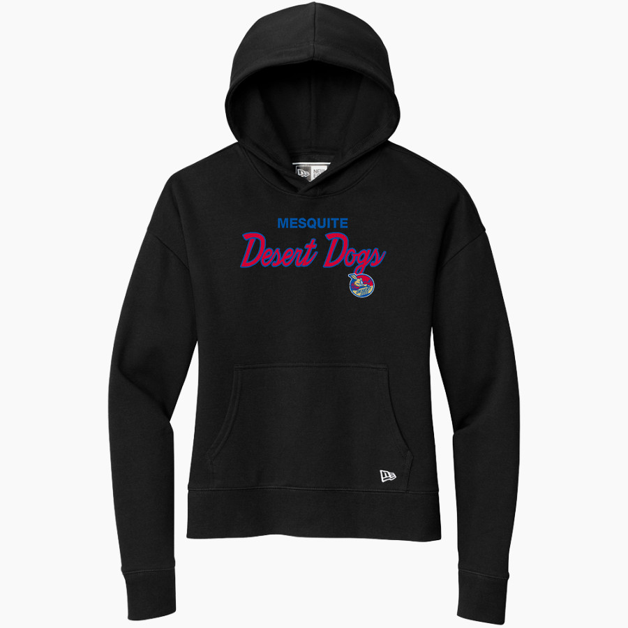Mesquite Desert Dogs New Era Women's Comeback Fleece Pullover Hoodie