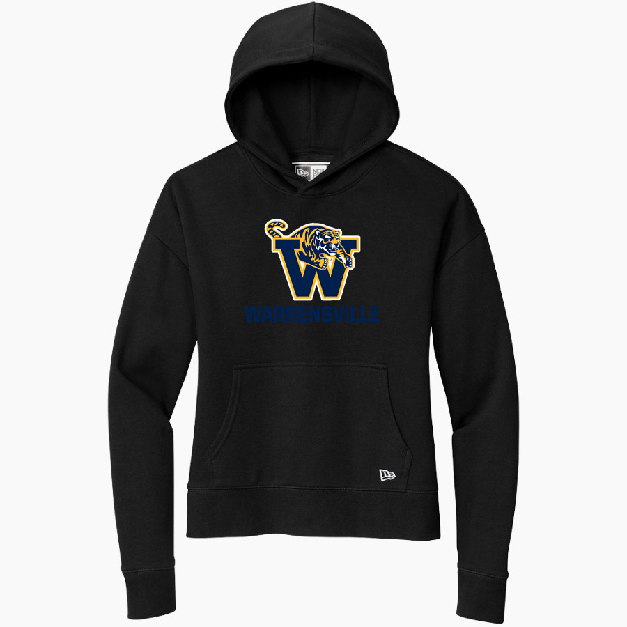 Warrensville Tigers <span class="pdp-name-mascot">Warrensville Tigers</span> New Era Women's Comeback Fleece Pullover Hoodie